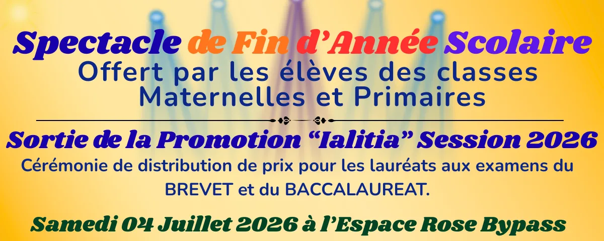 Sortie de promotion 2026